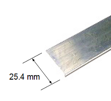 Aluminium Flat Bar 25.4X3 mm